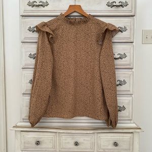 Vici Tan Spotted Top